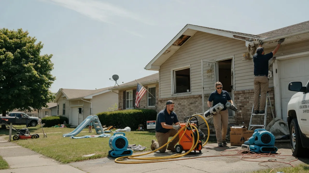 Water Damage Restoration in Sunfield, MI near me
